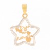 18K White Gold Pendant "You're My Star"