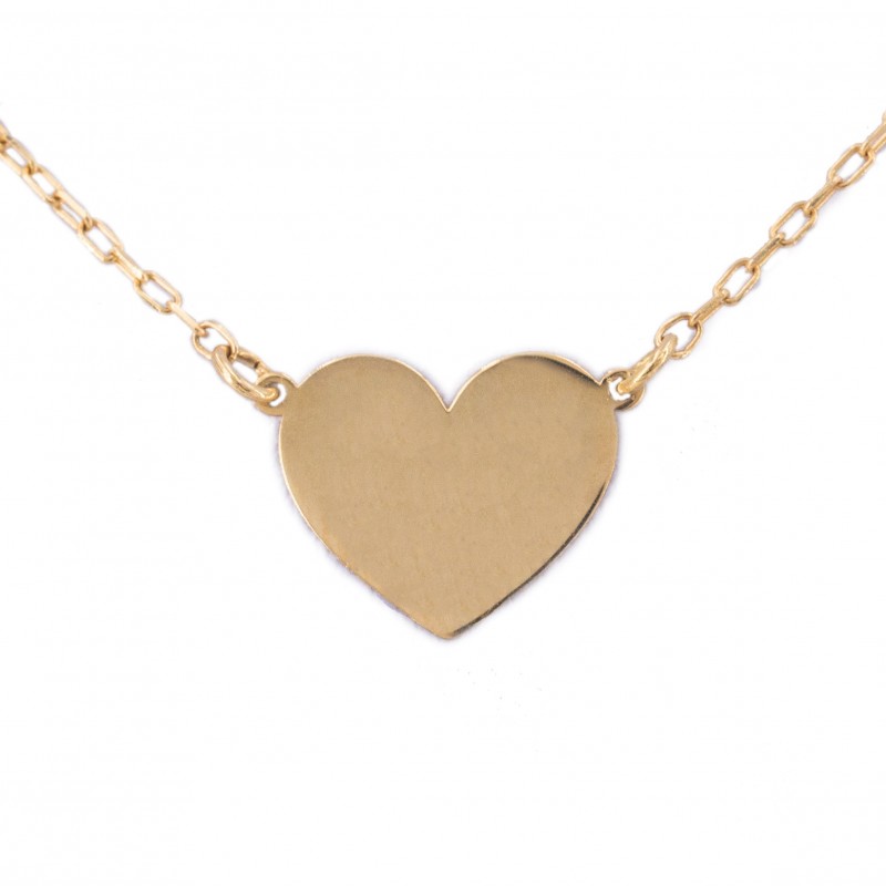 Heart necklace in Gold 18K