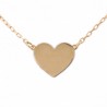 Heart necklace in Gold 18K