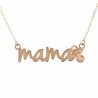 Mom necklace with 18K Gold Pacifier