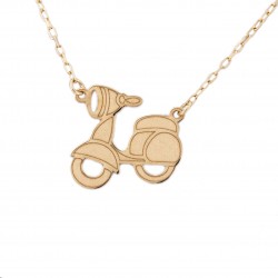 Gargantilla Vespa en Oro 18K