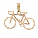 Pingente de bicicleta de ouro 18K