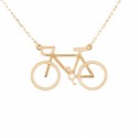 Gargantilha de bicicleta de ouro 18K