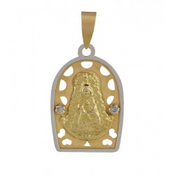 Médaille de la foi »Vierge du Rocio» Or
