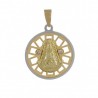 Médaille de la Vierge de Rocio circulaire