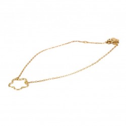 Bracelet Gold Flower 18K