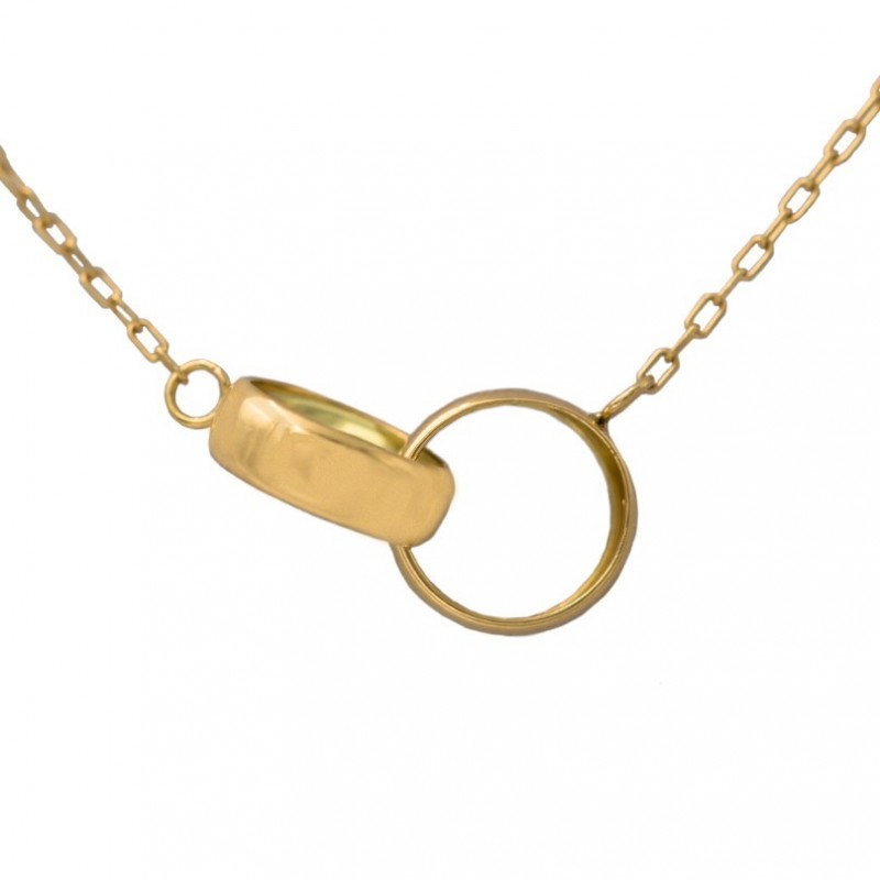 Golden-in love necklace