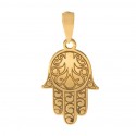 Hand of Fatima Gold - pendant