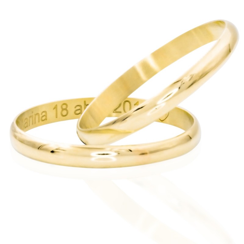 Alliance classique 2,5 mm