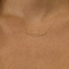 18k Gold Circles necklace