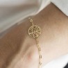Gold Tree of Life bracelet