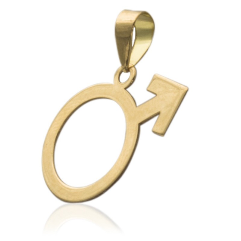 Male symbol pendant