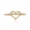 Large Solid Heart Ring