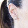Boucles d'oreilles en perles naturelles