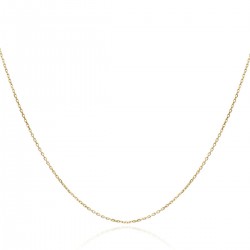 18k gold chain 1mm thick