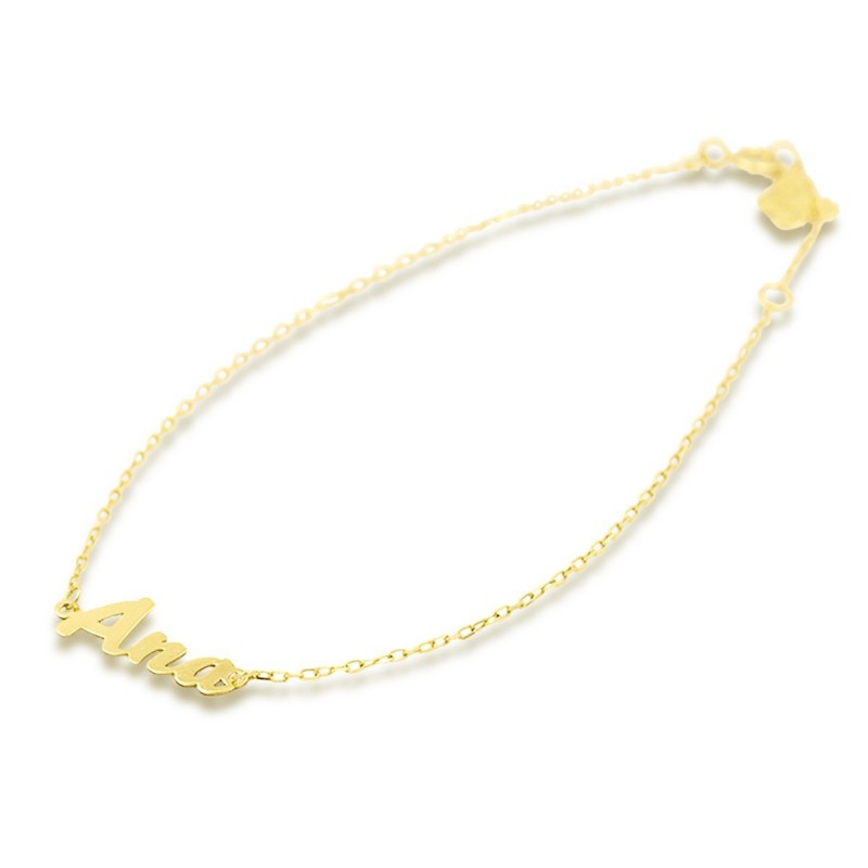 Personalized name bracelet