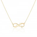 Infinity Necklace with Personalized Name