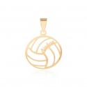 Customizable Volleyball Pendant