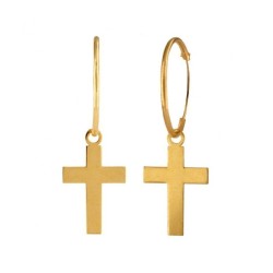 Pendientes Aro 14mm de Oro...