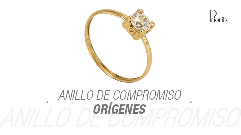 ¿Cuáles son los orígenes de regalar anillos de compromiso?