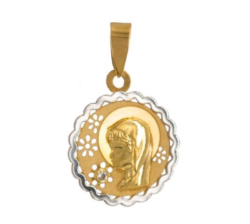 Medalla Virgen Bicolor